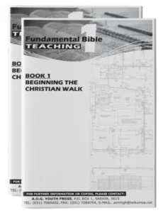 Fundamental Bible Teaching book cover - Book 1 Beginning the Christian Walk