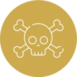 Symbol representing sin and its consequences